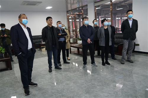2021-11-20省發(fā)改委來張家界萬眾實業(yè)集團有限公司調(diào)研工作(省辦公室主任夏文斌、市發(fā)改委黨組書記龍維務(wù)）